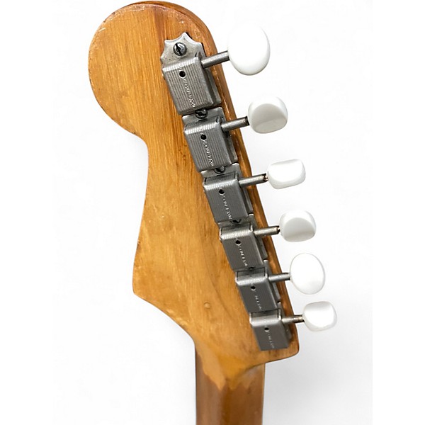 Vintage 1950s Fender 1950s Musicmaster Yellow Solid Body Electric Guitar