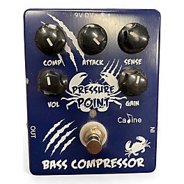 Used Caline Pressure Point Bass Compressor Effect Pedal