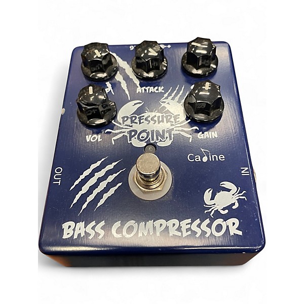 Used Caline Pressure Point Bass Compressor Effect Pedal