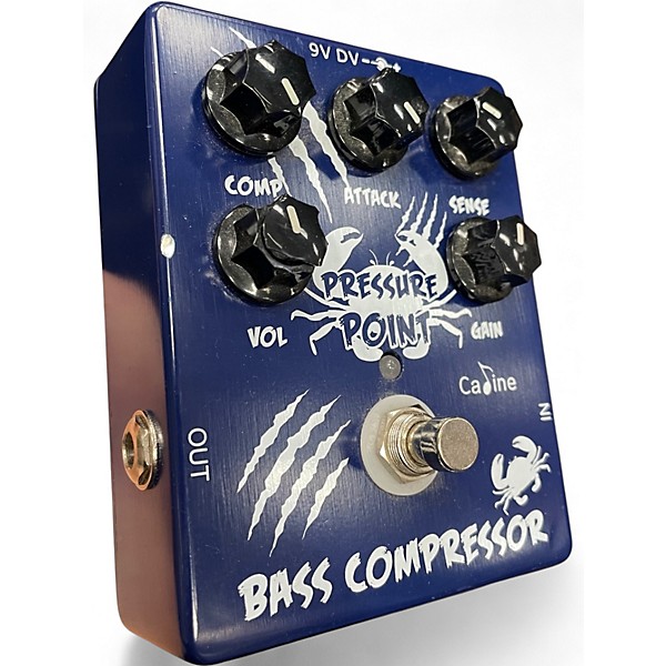 Used Caline Pressure Point Bass Compressor Effect Pedal