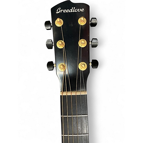 Used Breedlove Oregon Concert CE Whiskey Burst Acoustic Electric Guitar