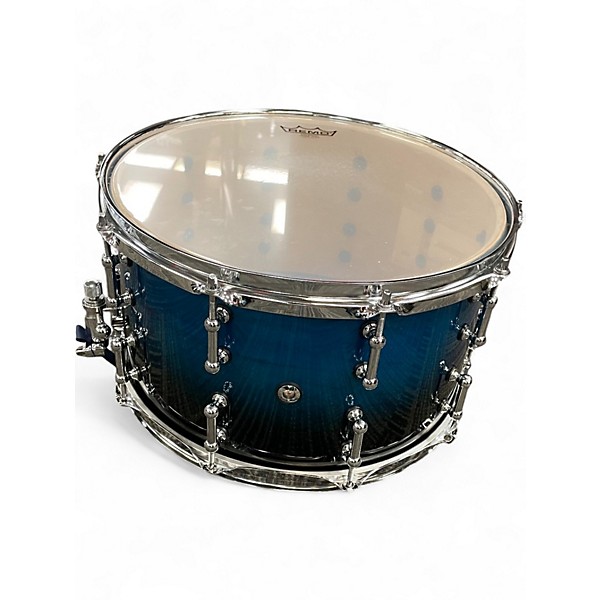 Used SPL 14X8 468 SERIES SNARE BLACK AND BLUE Drum