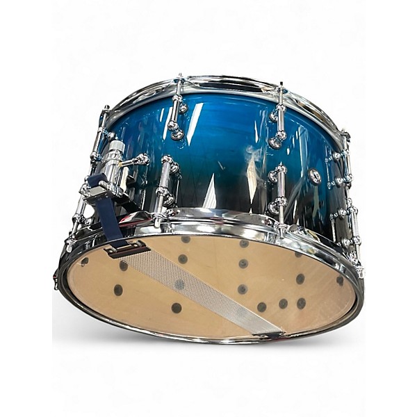 Used SPL 14X8 468 SERIES SNARE BLACK AND BLUE Drum