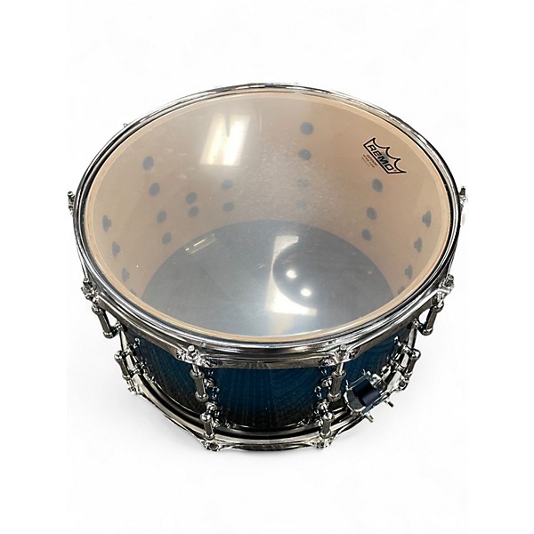 Used SPL 14X8 468 SERIES SNARE BLACK AND BLUE Drum