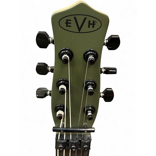 Used EVH Star Olive Drab Solid Body Electric Guitar