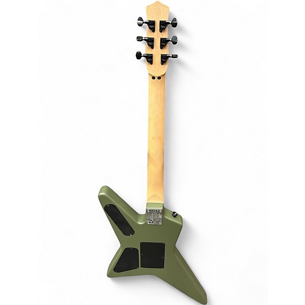 Used EVH Star Olive Drab Solid Body Electric Guitar