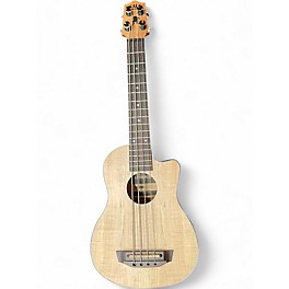 Used Kala SPALTED MAPLE U BASS Natural Ukulele