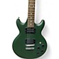 Used Ibanez GAX70 ARMY GREEN Solid Body Electric Guitar