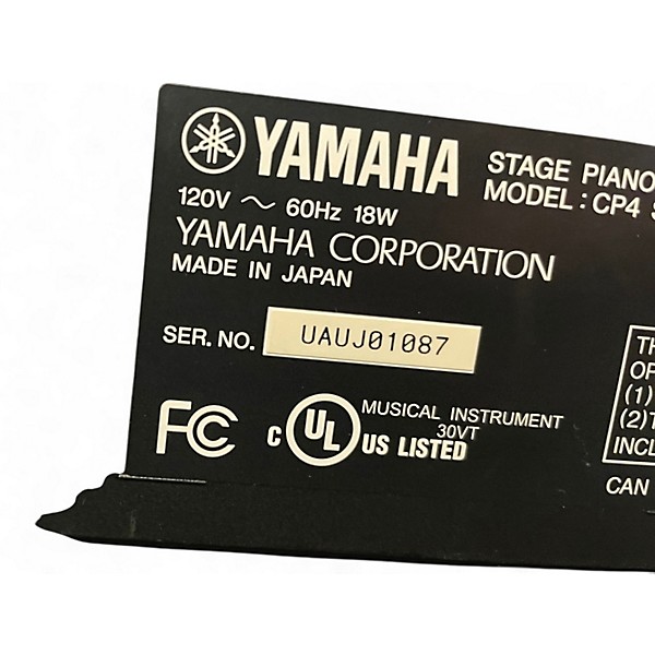 Used Yamaha CP4 Stage Piano