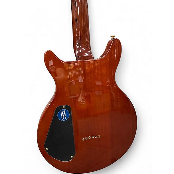 Used Michael Kelly Hourglass Quited Burst Solid Body Electric Guitar