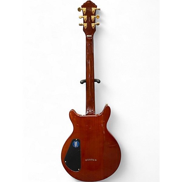 Used Michael Kelly Hourglass Quited Burst Solid Body Electric Guitar