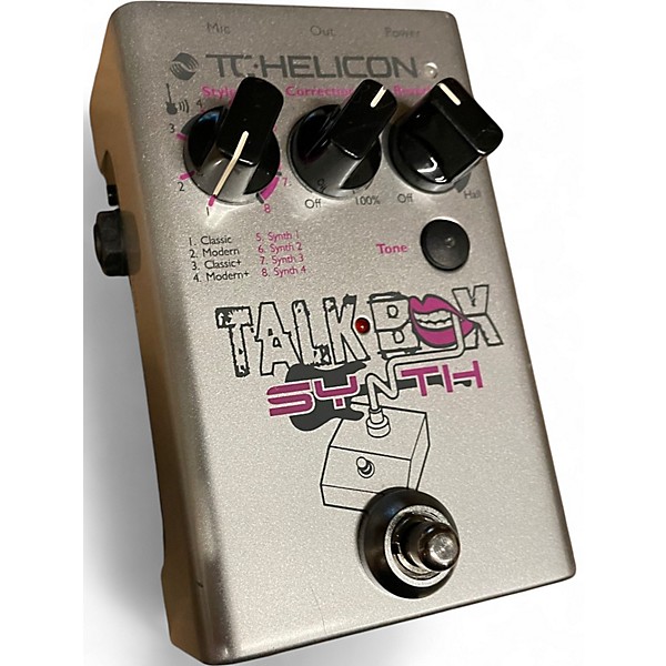 Used TC Helicon Talkbox Synth Pedal