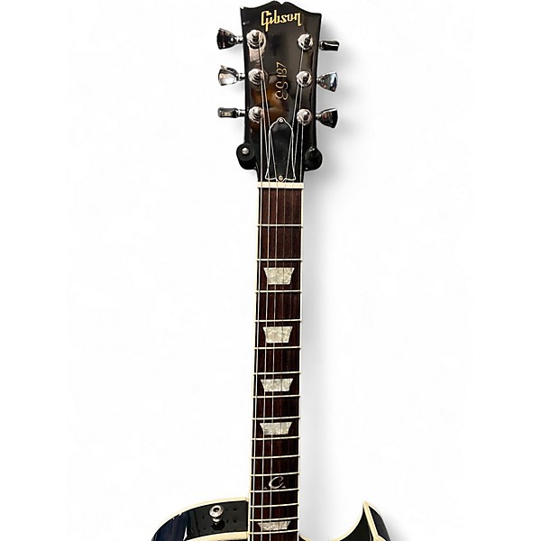 Used 2003 Gibson ES137 Blue Burst Hollow Body Electric Guitar