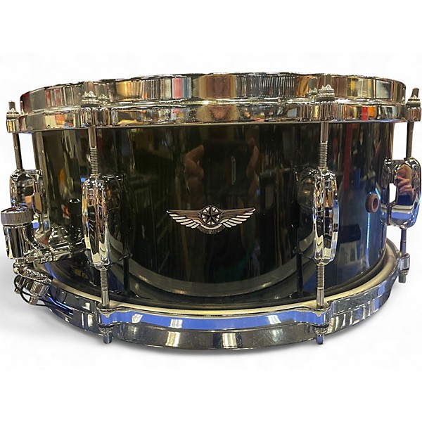 Used TAMA 6.5in STAR BUBINGA MALACHITE GREEN ZEBRAWOOD Drum