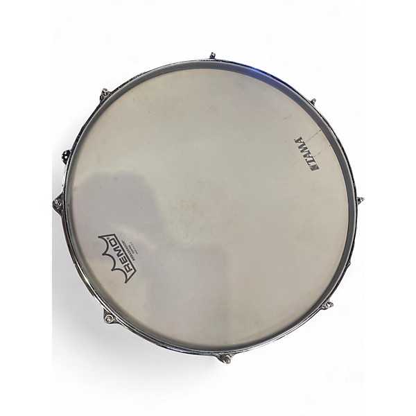 Used TAMA 6.5in STAR BUBINGA MALACHITE GREEN ZEBRAWOOD Drum