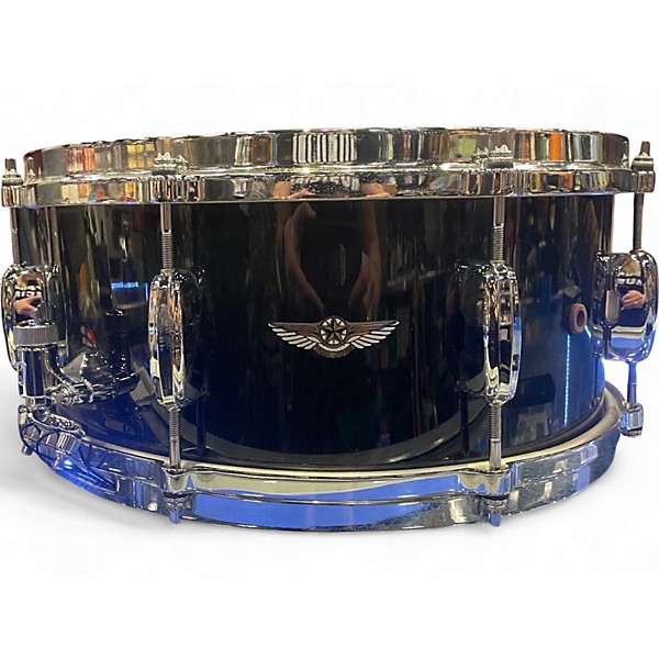 Used TAMA 6.5in STAR BUBINGA MALACHITE GREEN ZEBRAWOOD Drum