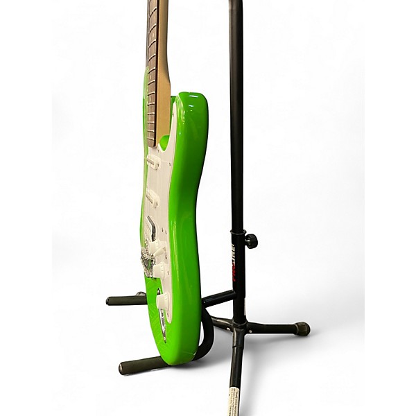 Used Fender Artist Series Jimmie Vaughan Tex-Mex Stratocaster Olympic White Solid Body Electric Guitar