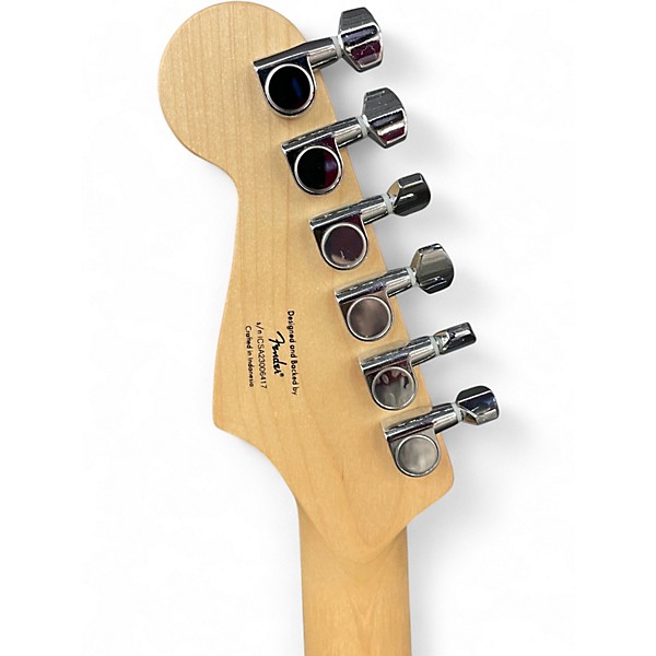 Used Fender Artist Series Jimmie Vaughan Tex-Mex Stratocaster Olympic White Solid Body Electric Guitar