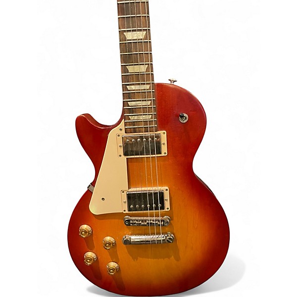 Used Gibson Les Paul Tribute Left Handed Cherry Sunburst Solid Body Electric Guitar