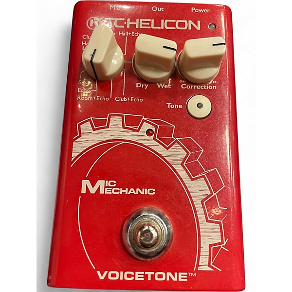 Used TC Helicon VoiceTone Mic Mechanic Vocal Processor