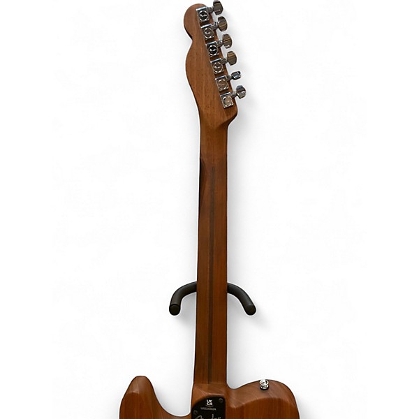 Used Fender American Acoustasonic Telecaster Black Acoustic Electric Guitar