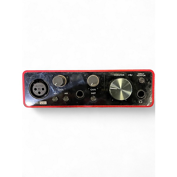 Used Focusrite Scarlett Solo Gen 3 Audio Interface