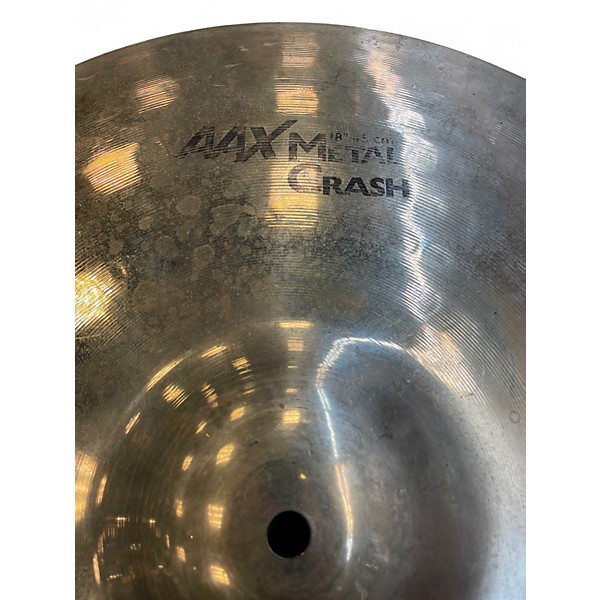 Used SABIAN 18in AAX Metal Crash Brilliant Cymbal