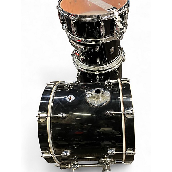 Used Gretsch Drums 4 Piece Catalina Club Series Black Drum Kit