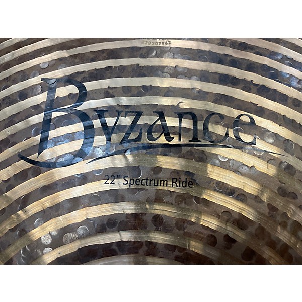 Used MEINL 22in Byzance Spectrum Ride Cymbal