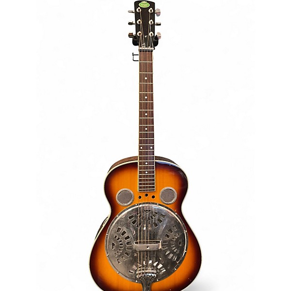 Used Regal Dobro 2 Color Sunburst Resonator Guitar 2 Color Sunburst Acoustic Guitar