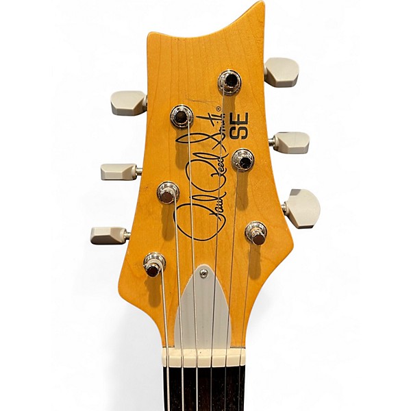 Used PRS SE Silver Sky Dragonfruit Solid Body Electric Guitar