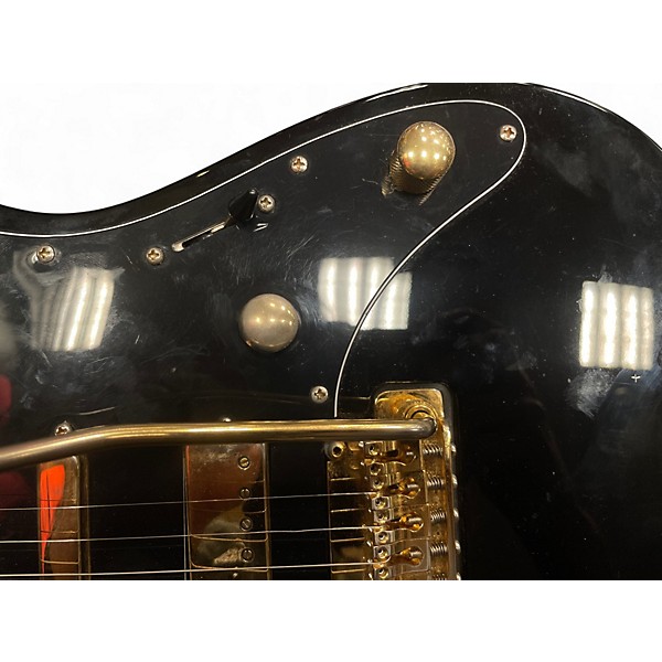 Used Ibanez THBB10 Black and Gold Solid Body Electric Guitar