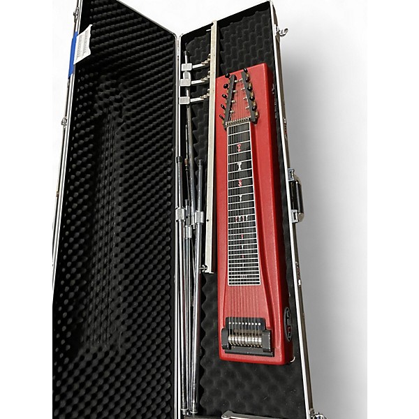 Vintage 1970s Msa THE RED BARON RED Lap Steel