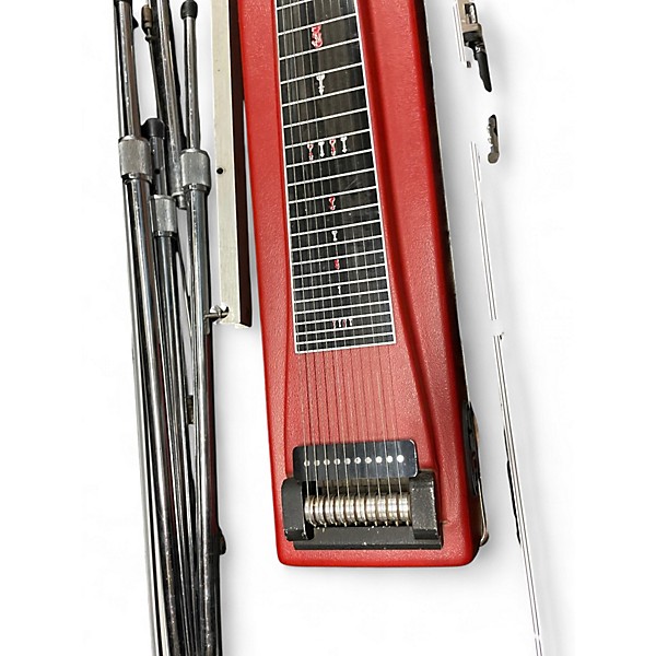 Vintage 1970s Msa THE RED BARON RED Lap Steel