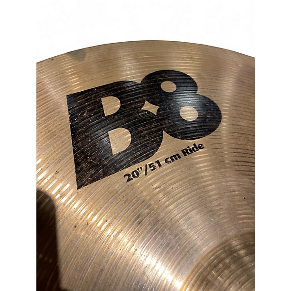 Used SABIAN 20in B8 Ride Cymbal
