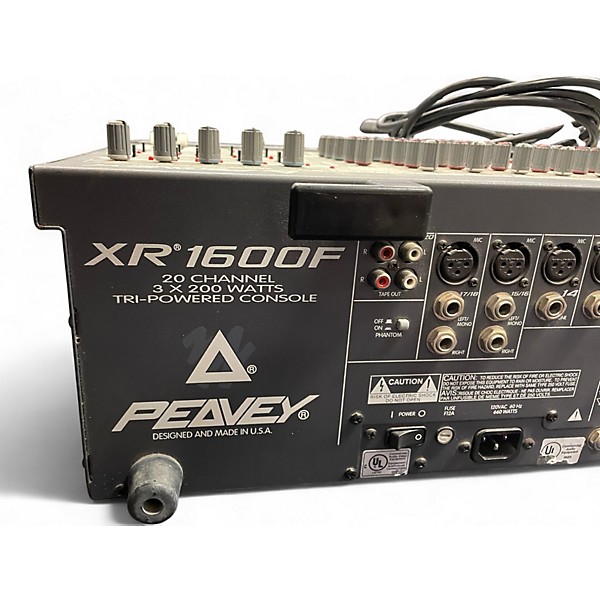 Used Peavey XR1600F Powered Mixer