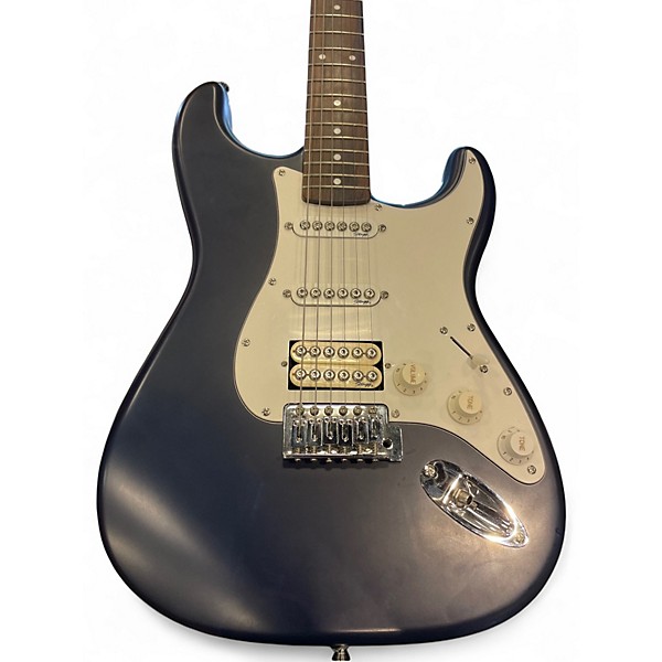 Used Stagg S-Style Navy Blue Solid Body Electric Guitar
