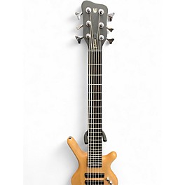 Used Warwick Corvette Natural Electric Bass Guitar