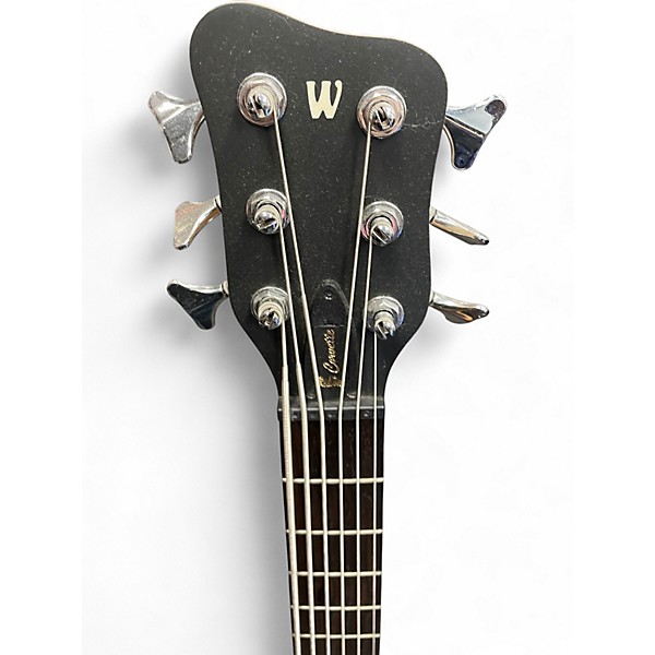 Used Warwick Corvette Natural Electric Bass Guitar