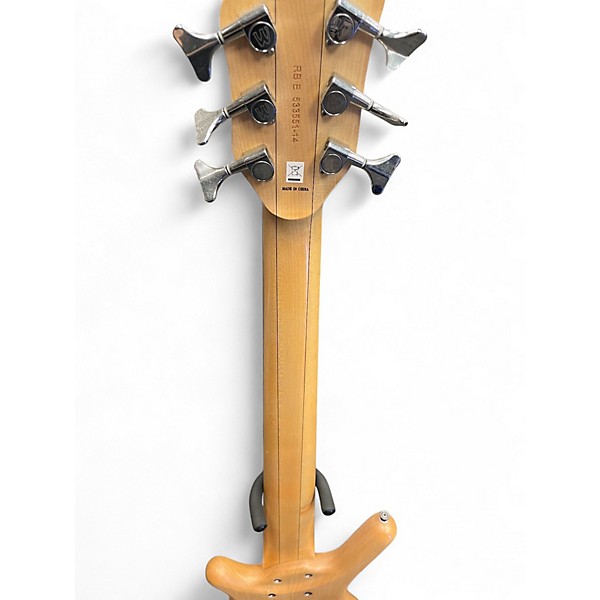 Used Warwick Corvette Natural Electric Bass Guitar