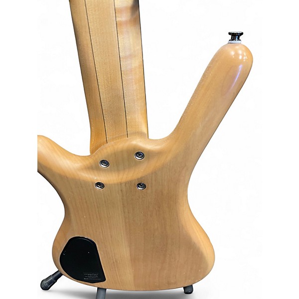 Used Warwick Corvette Natural Electric Bass Guitar