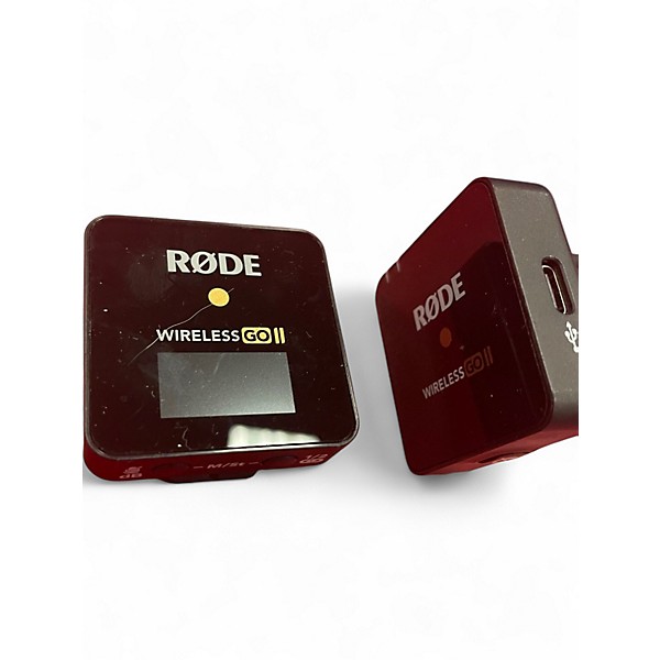 Used RODE wireless go II dual channel Handheld Wireless System