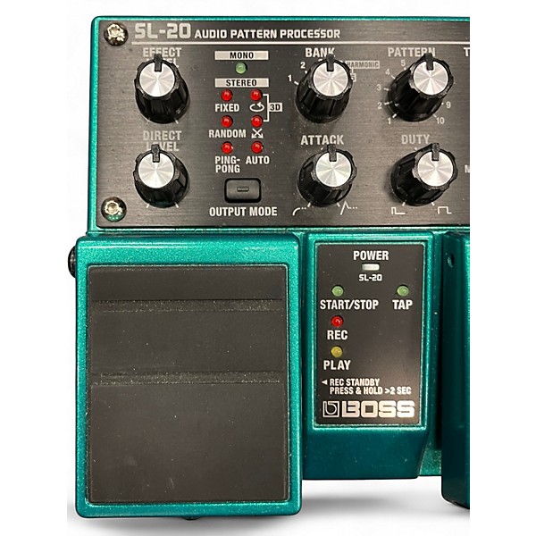 Used BOSS SL20 Slicer Twin Pedal