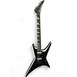 Used Jackson JS32 Warrior Black and White Solid Body Electric Guitar