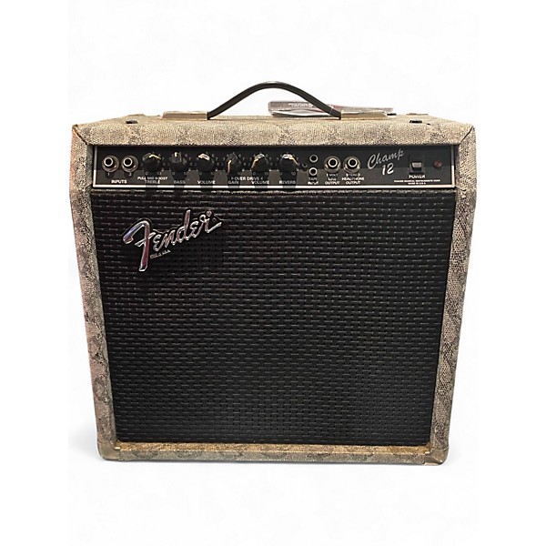 Used Fender champ 12 Guitar Combo Amp
