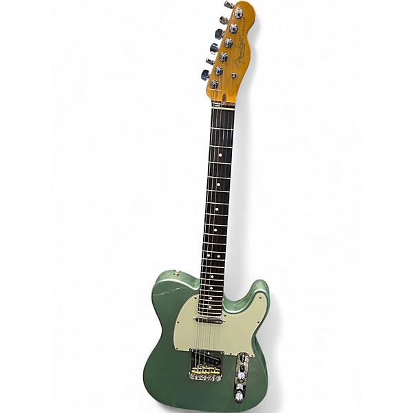Used Fender ameran ultra ii telecaster sea foam green Solid Body Electric Guitar