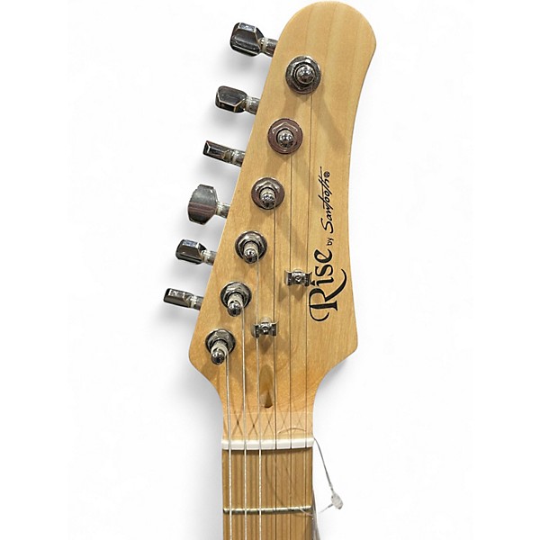 Used Rise by Sawtooth Rise sawtooth strat 2 Color Sunburst Solid Body Electric Guitar