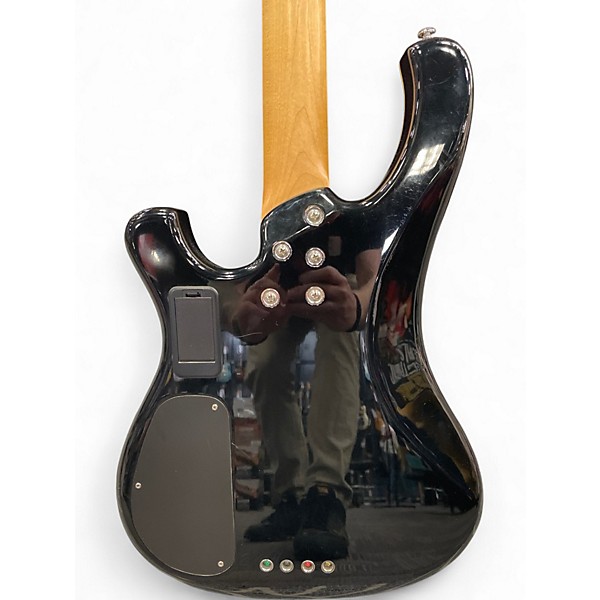 Used Schecter Guitar Research diamond 004 Black Electric Bass Guitar