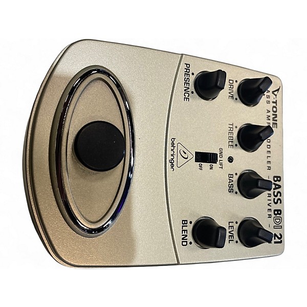 Used Behringer BDI21 V-Tone Bass Driver Bass Effect Pedal | Guitar