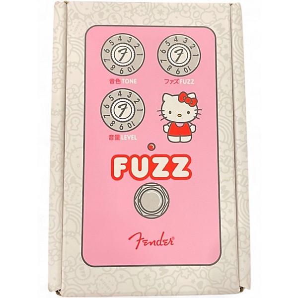 Used Fender hello kitty fuzz Effect Pedal